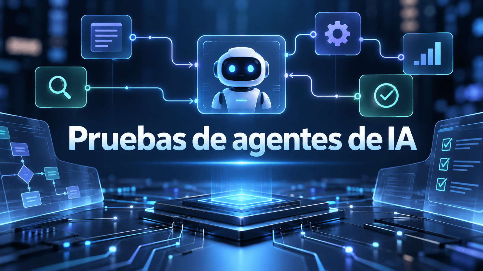 Pruebas de Agentes de IA: Idea de Negocio para Verificar Flujos Autónomos Antes de Implementarlos