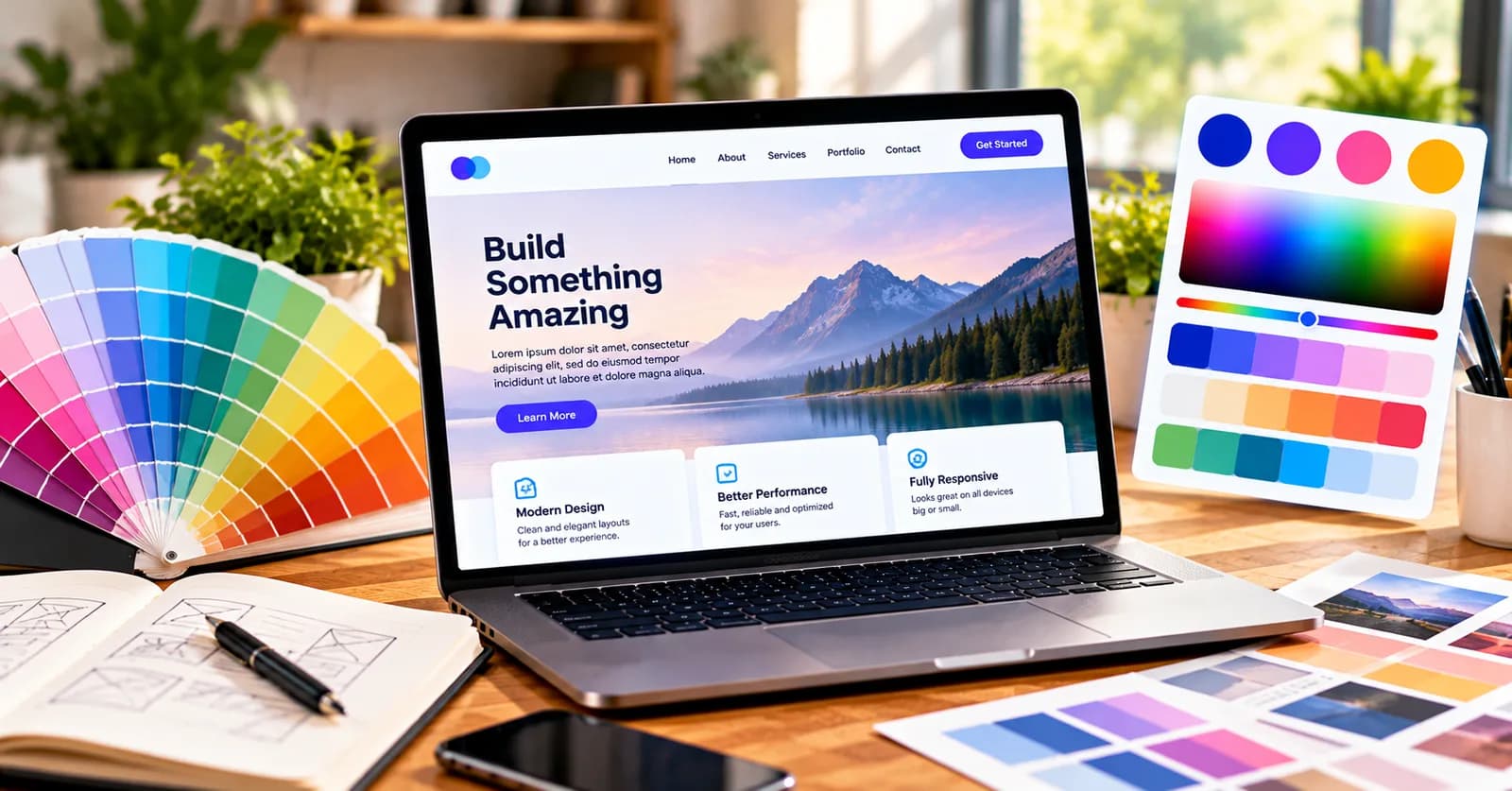 How to Choose a Professional Color Palette for Your Website