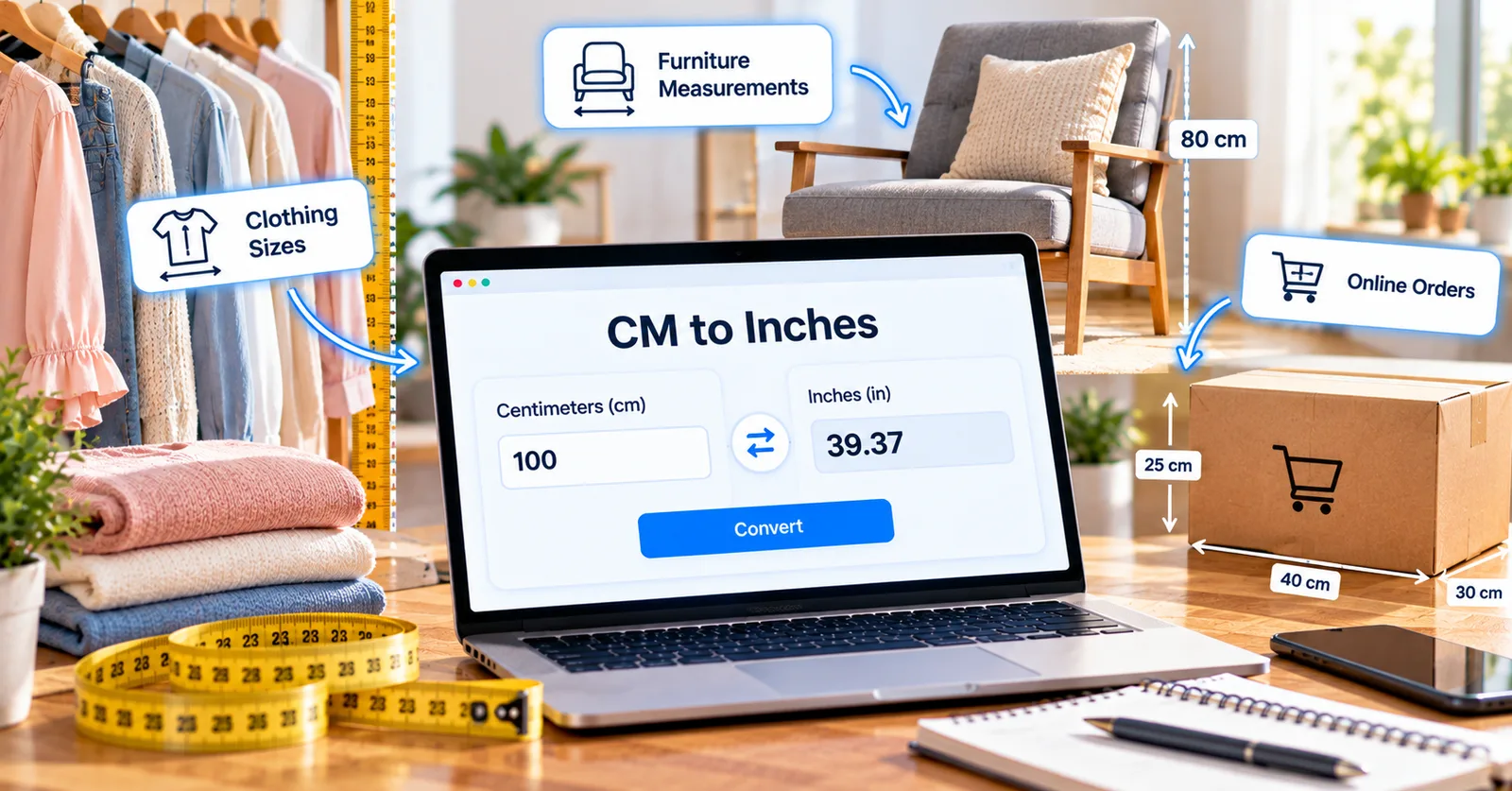CM to Inches: A Practical Guide for Clothing, Furniture, and Online Orders guide